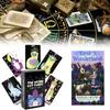The Weird Cat Tarot In Wonderland Cards Set With Colorful Box For Divination And Entertainment