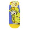 Small Planet Curious George Character Socks, Firefighter, Women's Sizes 23-25cm