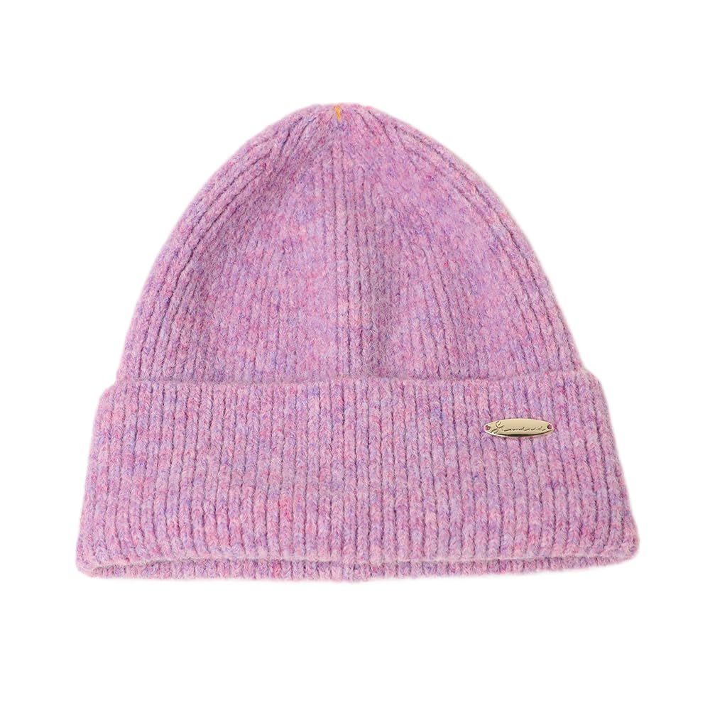 ICHIYON Charm Watch Knit Solid Product [14+ PLUS] Hat, Women's, Fall/Winter, Color, Code 103827-211-100