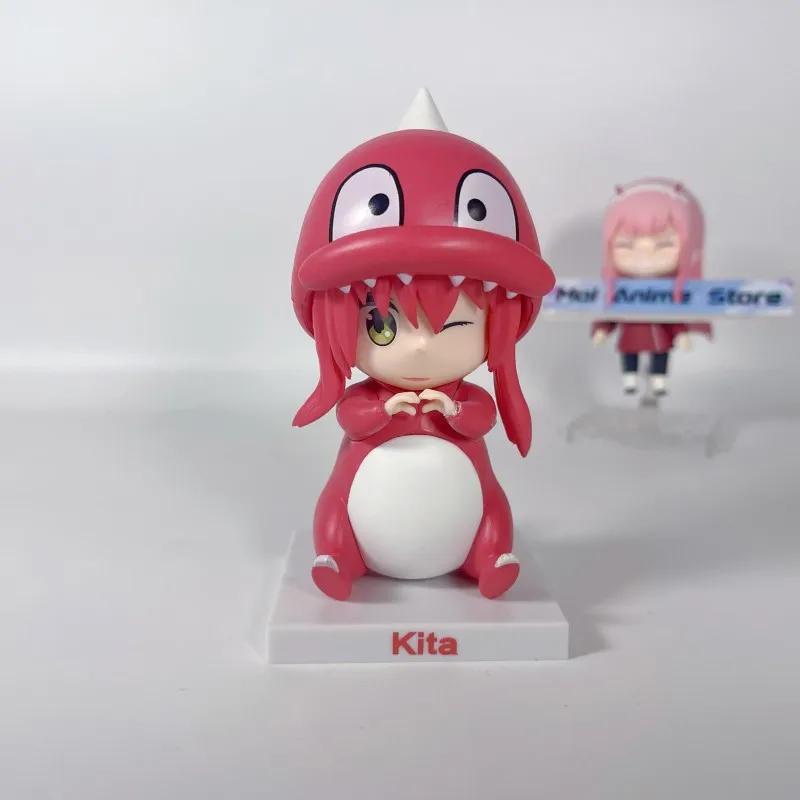 Dinosaur Gotoh Hitori Figure Anime Bocchi The Rock Statues Ryo Nijika Kitta Figurine Sculpture Desk Decoration House Accessories