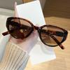 New Over Size Korean Round Sunglasses for Men and Women Fashion Trendy UV Resistant Outdoor Sunscreen Sunshade Glasses