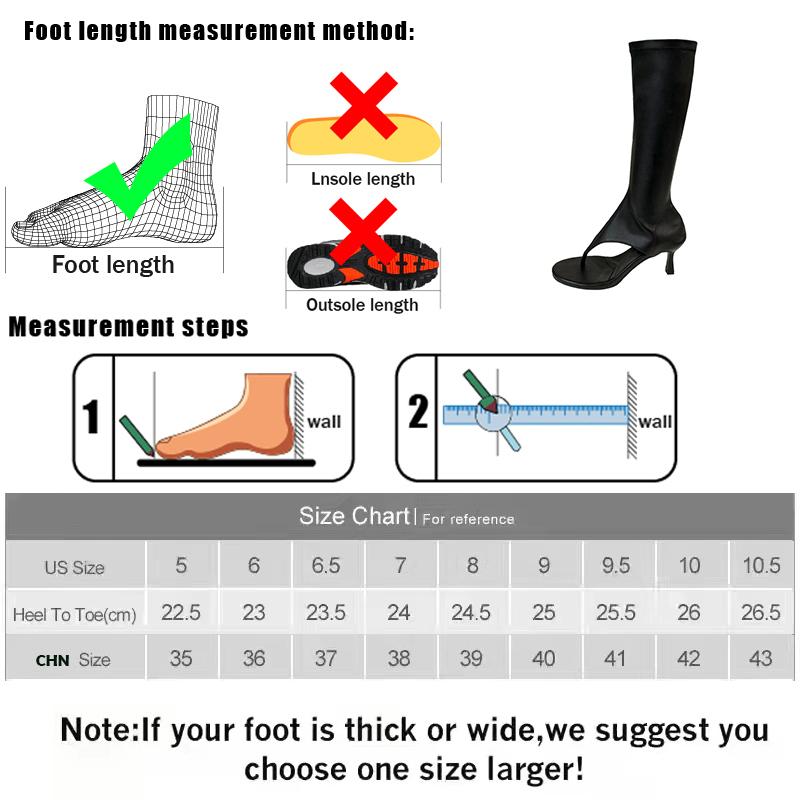 Fashion Ladies Heeled Pumps Sandals New In Knee High Boots Fashion Zippers Female Footwear Open Toe Women Heels Shoes Flip Flops