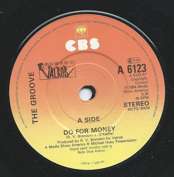 

7inch Record GROOVE (7) - Do For Money A6123 CBS 1984 UK Soul/Funk Used