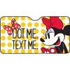 Tataway Solskjerm for frontrute for SUV 150 x 80 cm Minnie-mønster