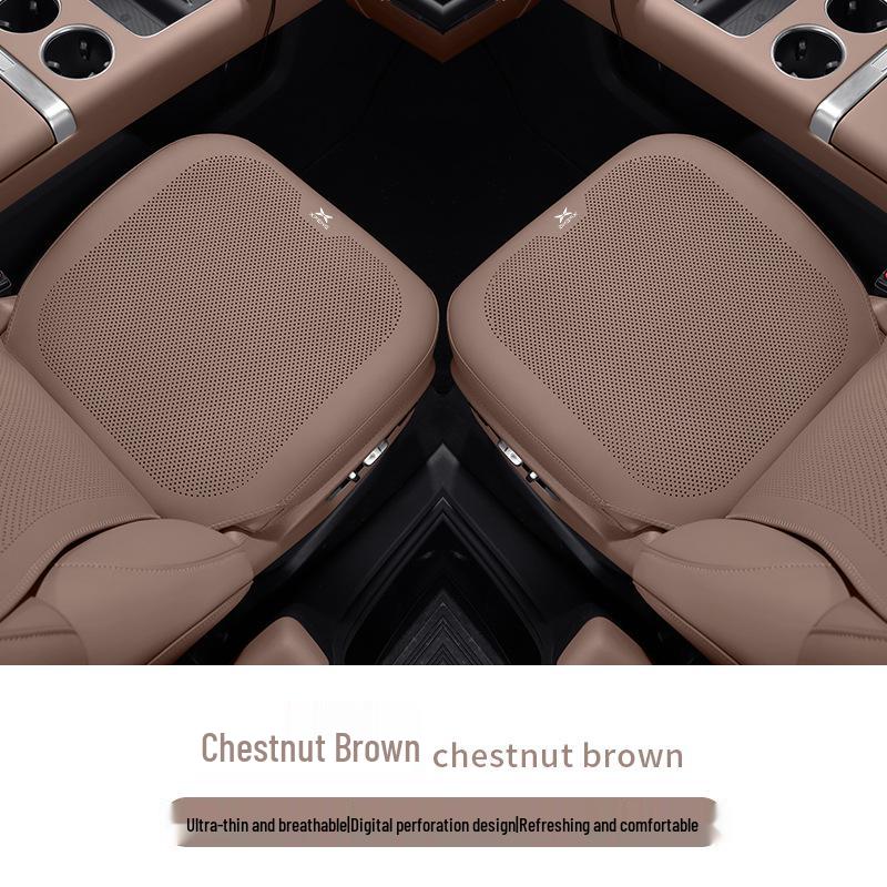 XPeng G6 All-Season Breathable Seat Cushion Cover - Fully Enclosed, Universal Fit for Car Modification