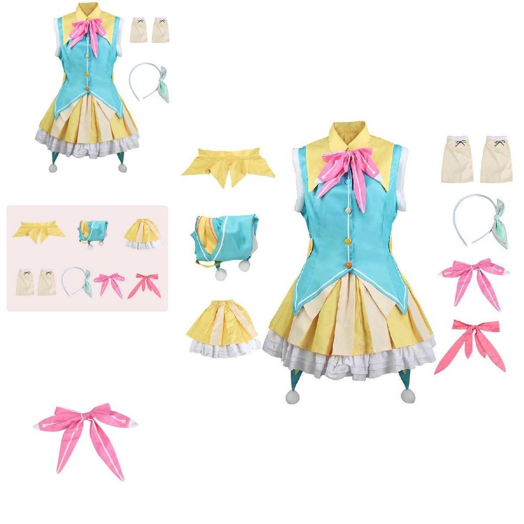 Authentic Project Sekai Colorful Stage Kusanagi Nene Cosplay Wig Costume Kit