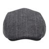 STARANCE Men's Herringbone Flat Ivy Newsboy Hat Wool Blend Gatsby Cabbie Cap