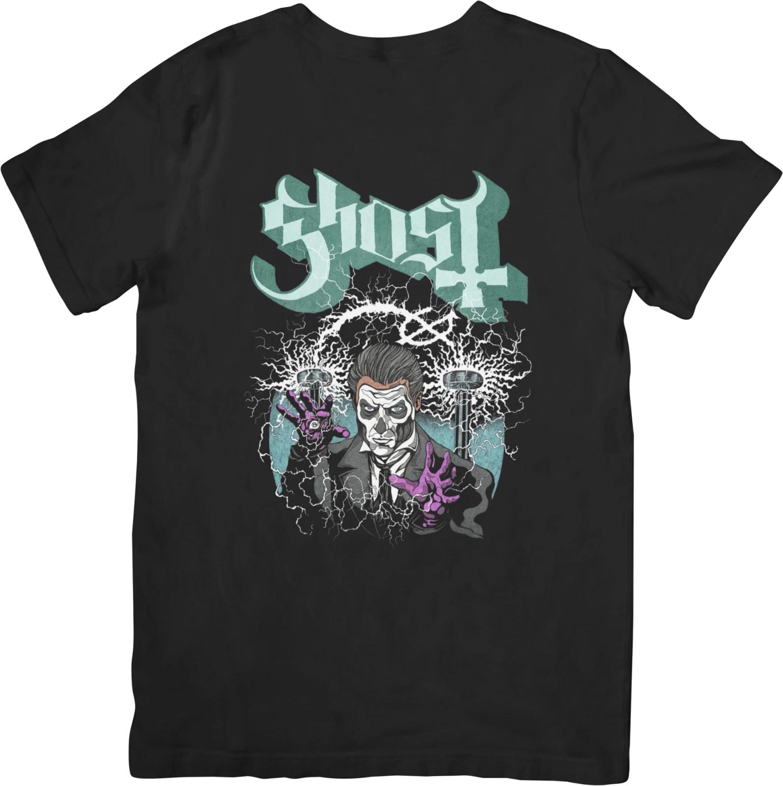 

Ghost 4 Heavy Metal Music Fit for Men & Women Quality Cotton T-Shirt Black M