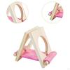 Wood Hamster Bed Cage Accessories Hideout Hideaway Landscape Ornament Habitat Decor Fun for Gerbils