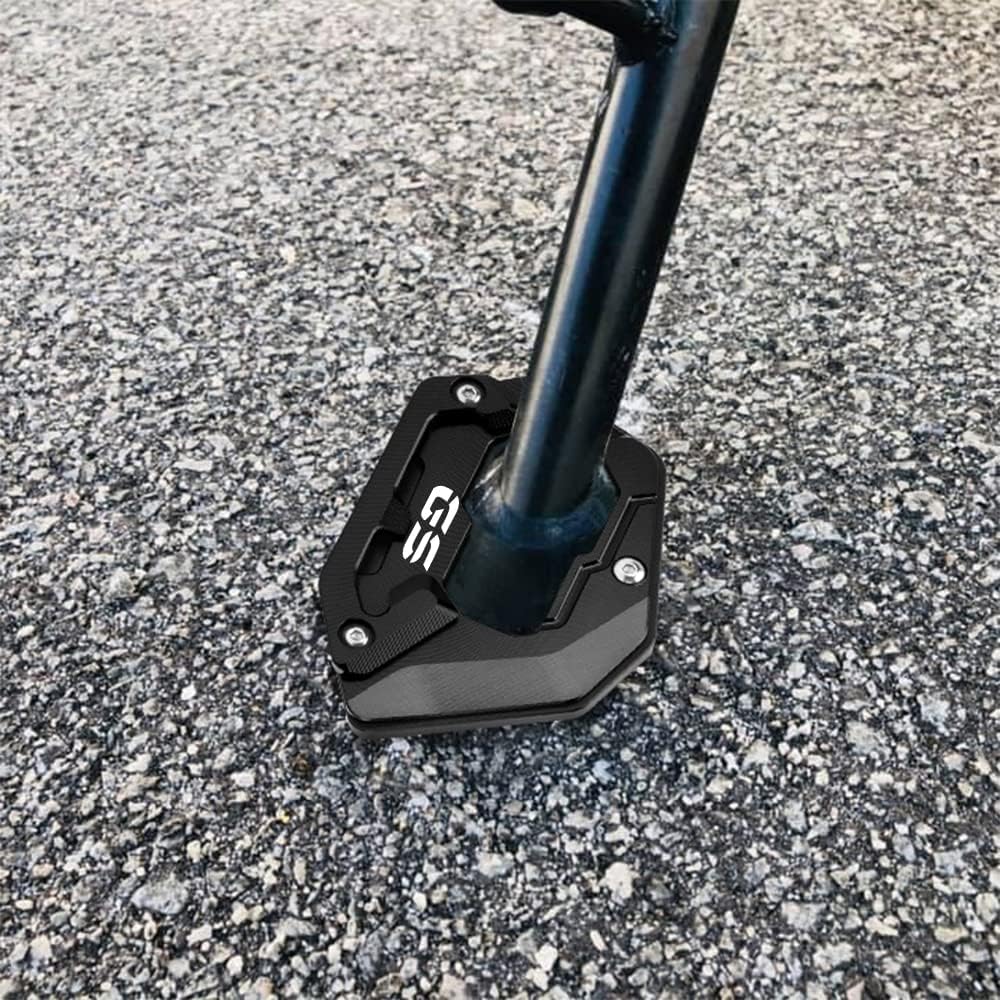 

For BMW R1250GS Adventure HP R1200GS LC Adventure F750GS -2024 Motorcycle CNC Support Extension Plate Kickstand Side Stand Pad r 1250 1200 gs adv чорний
