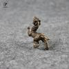 Pure Copper Chinese Ancient Mythical Beast Miniature Figurine whiteTiger Feng Shui Ornament Home Decoration Craft