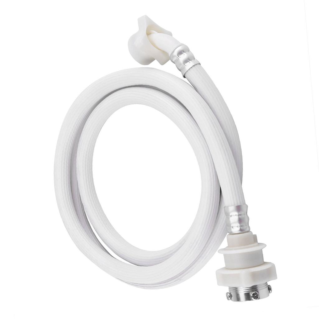 Máquina de lavar roupa Mangueira de entrada de água Tubo de lavagem Conector de tubo Cor branca Comprimento longo