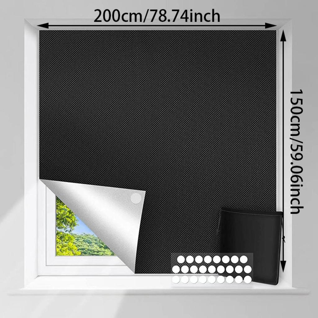 Sun Blocking Window Shades Privacy Protection Window Shileds UV Protection Portable Blackout Curtains for Baby Nursery or Travel Use