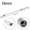 1 peça 14mm 16mm Encaixe de 3/8 de Polegada 12 Polegadas Soquete Magnético para Vela de Ignição Compatível com BMW Nissan Honda Ferramenta de Remoção de Vela de Ignição de Parede de 12 Pontos
