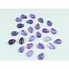 6X9MM Natural Amethyst Pear Shape Cabochon Loose Gemstone 25Pcs Lot 50Cts. C-3648