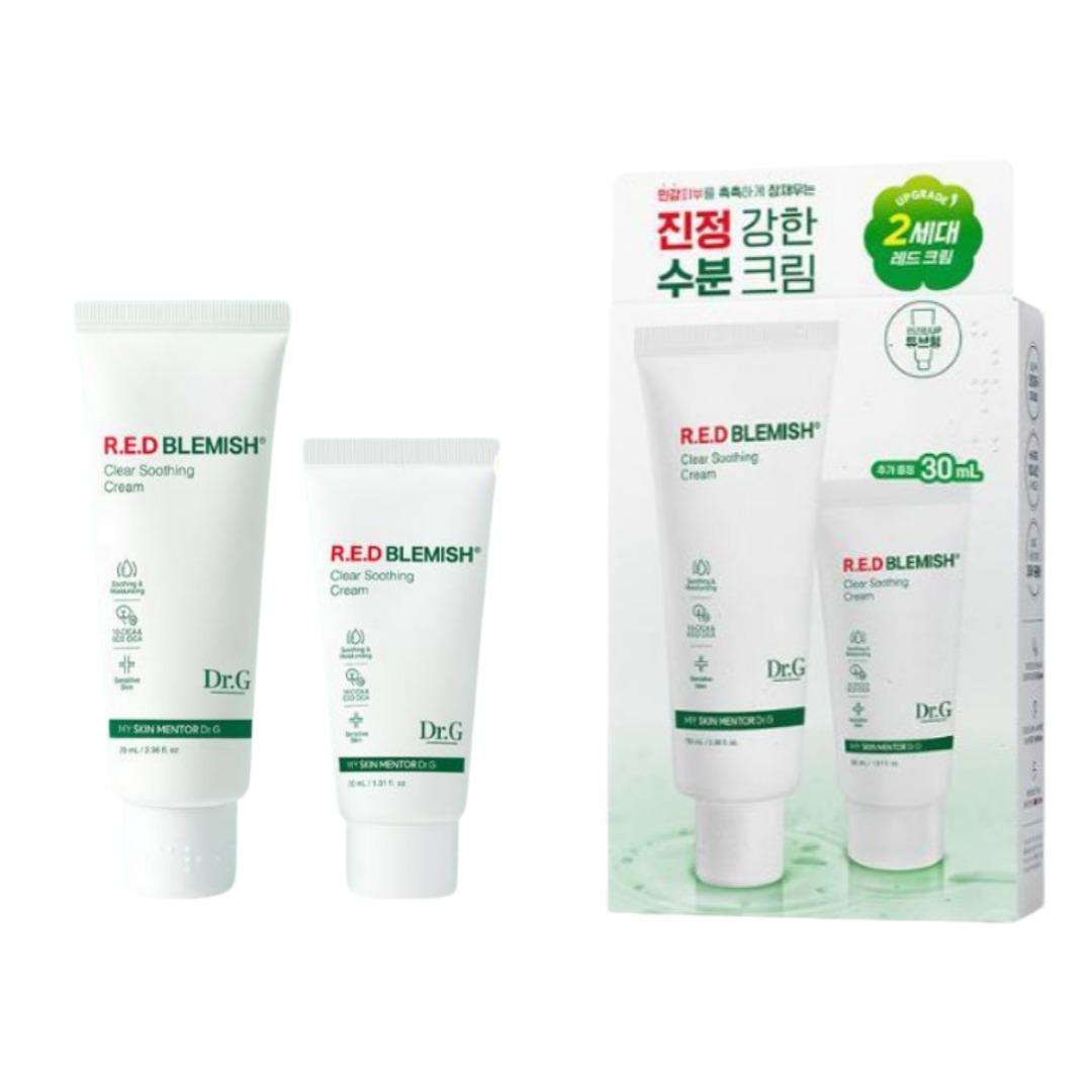 

Специальный набор Dr.G Red Blemish Clear Soothing Cream (70мл+30мл)