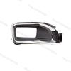 Fog Light Cover For GMC YUKON 2015 2016 2017 2018  Fog Lights Chrome Cover Grill Front Bumper Fog Headlight Bezel