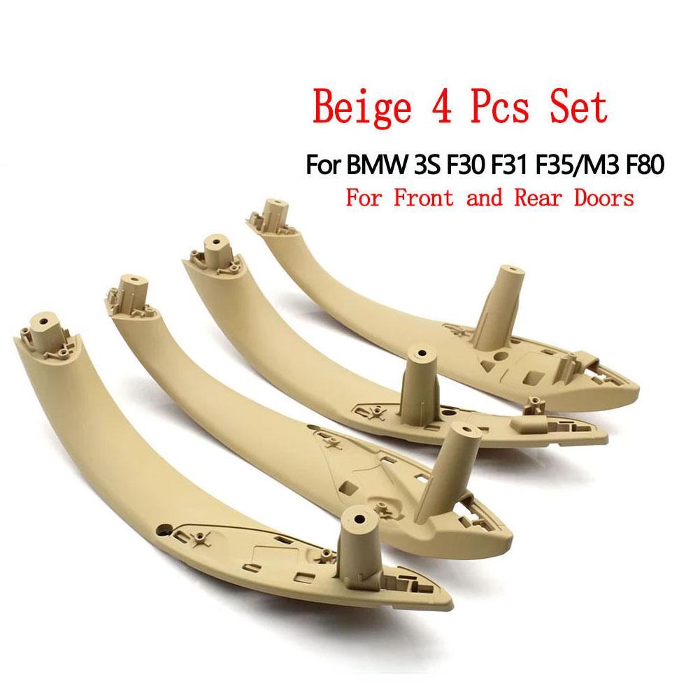 F30 Compleye Set Inner Door Handle for BMW 3 Series F30 316d 318d F31 320i 325d Inner Handle Pull Trim Cover 51417279311