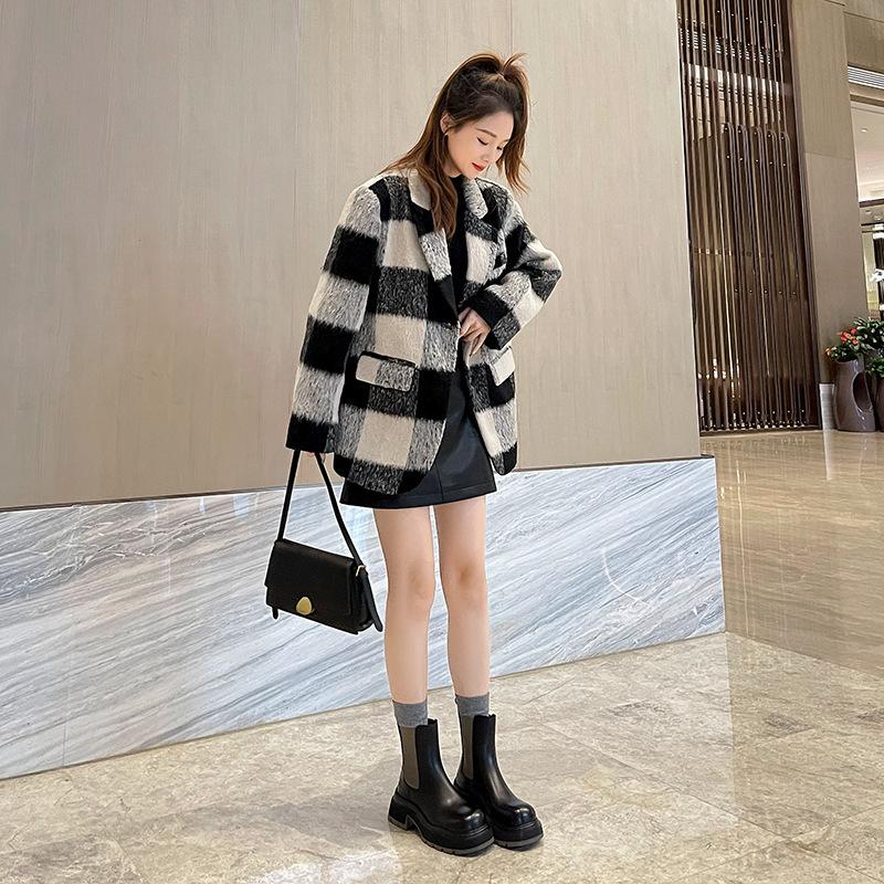 Cowhide version~ Chelsea genuine leather Martin boots spring and autumn 2025 new British thick-soled velvet chimney short boots