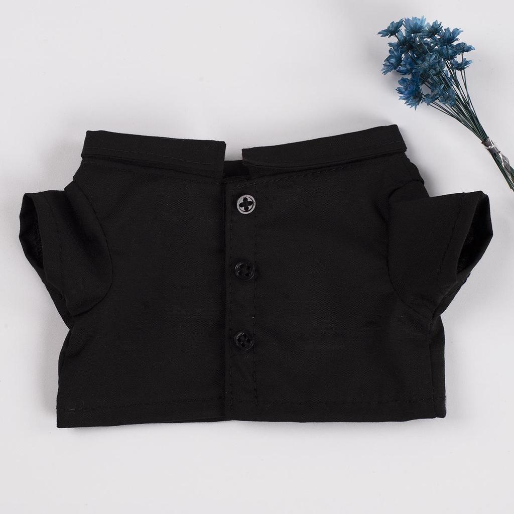 10cm/20cm Doll Cotton Color Block Blouse & Shirt Suit