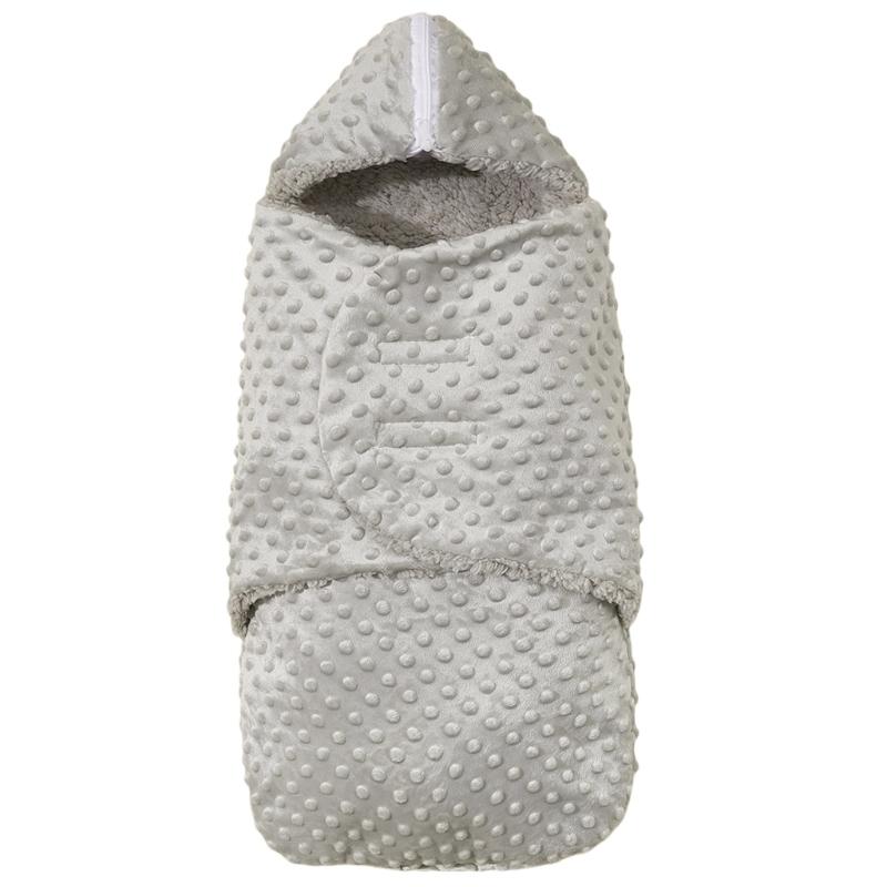Babyschlafsäcke Wintersäcke Junge Mädchen Puckdecke Schlafsack Doppellagige Wickeldecke Baby-Essential