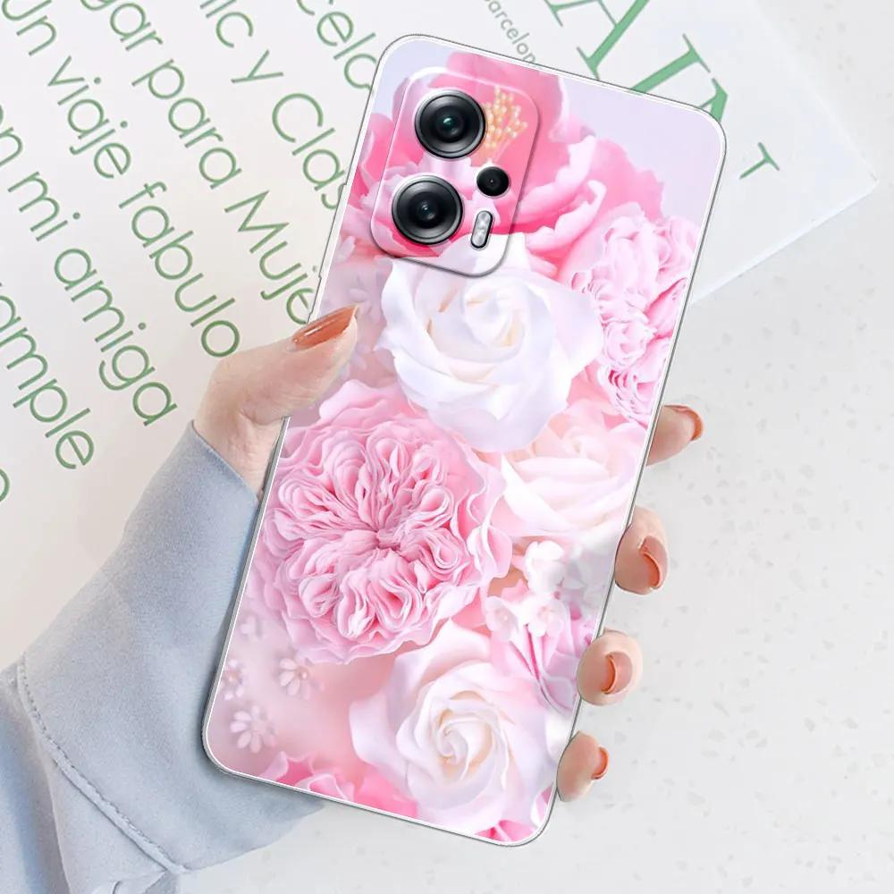 For POCO X4 GT 5G Case For Xiaomi Poco X4 GT Cover Patterned Clear Bumper TPU Silicone Soft Cases Coque For POCO X4 GT 5G Fundas