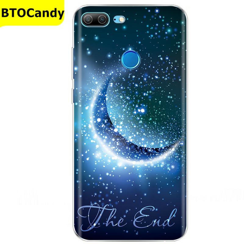 Etui For Honor 9 Lite Etui Kwiat Miękki Silikon Couqe Etui na Telefon Huawei Honor 9 Lite Etui Na Tył Honor9 9lite Coque Funda