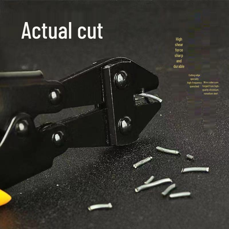 High-Leverage Eagle Beak Wire Cutters: Labor-Saving Steel & Rebar Pliers