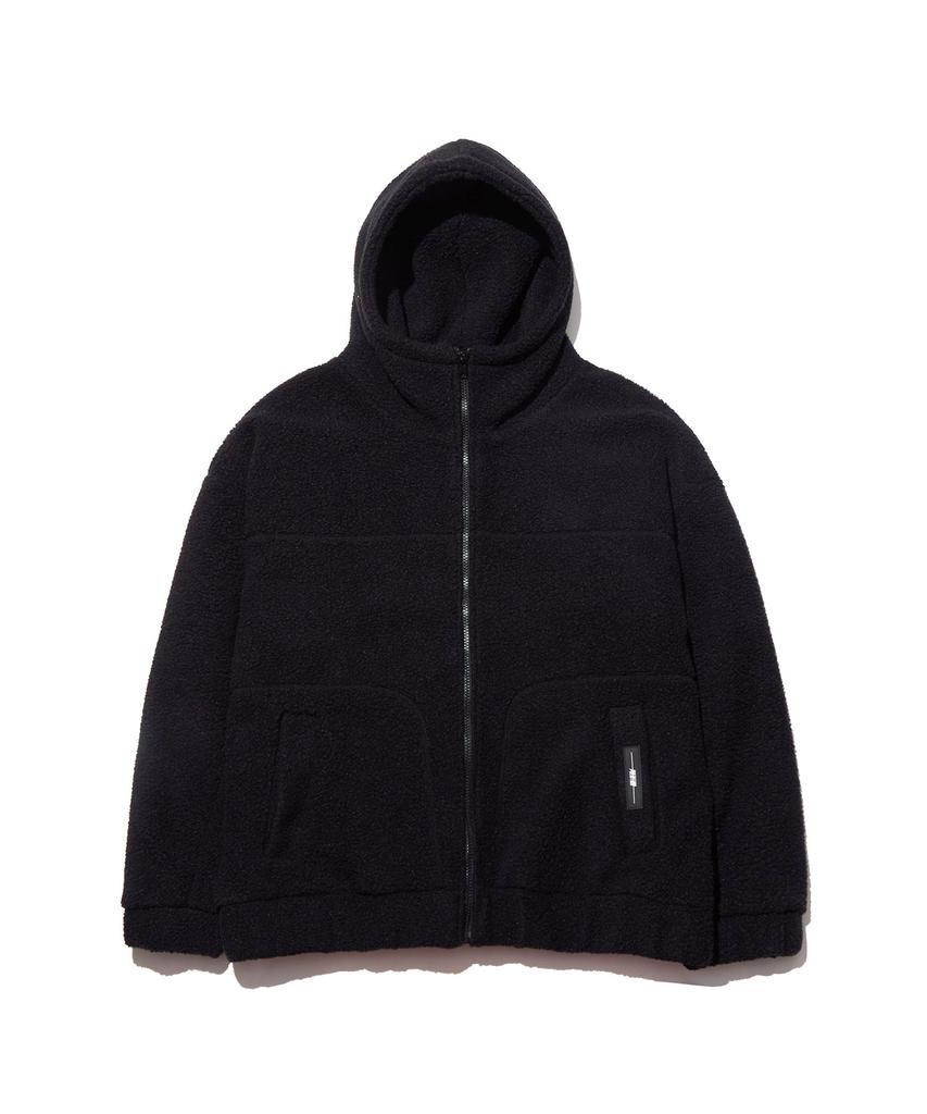 Pollution Fleece Zip-Up Hood