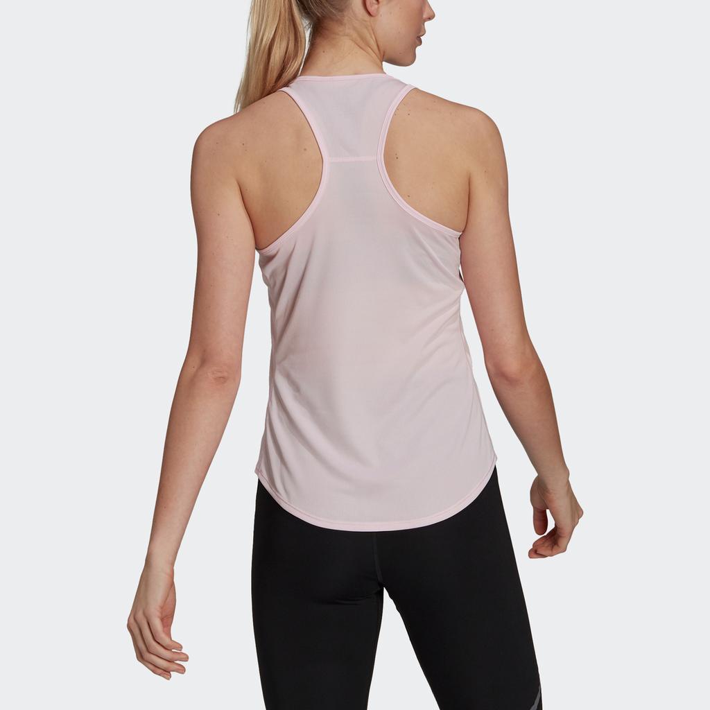 Adidas Adapt Tee Sleeveless Running T-Shirt Women Tops Pink H32566