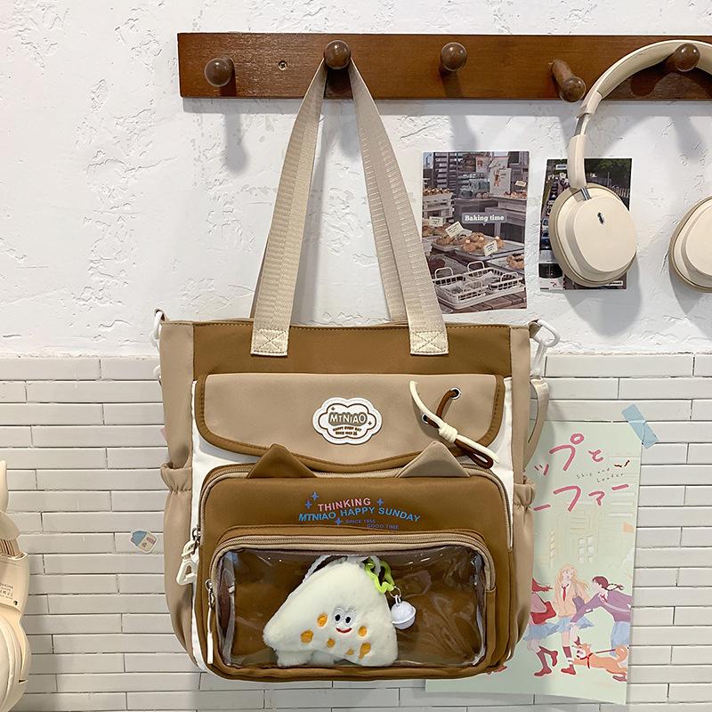 School Bag High Value Ins Junior High School Girls High School Students Large Capacity Cute Pain Dopamine Back