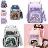 Large Capacity Unisex Backpack For Elementary School Children Ages One To Three In Trendy Colors