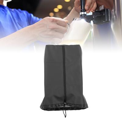 Beer Tower Dust Cover Lychee Grain Leather Water Proof Single Double Tap Beer Tower Cover Accessory