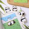 1pc Cartoon Cute Chinese Style Panda Hollow Metal Bookmark High Beauty and Exquisite Student Reading Page Clip Gift