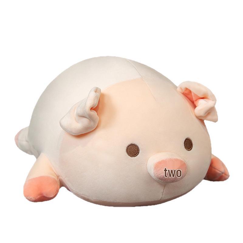 Pig Plush Toy Pillow - Soft & Cute Bedside Cuddle Cushion