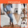 Elegante Vestito Bodycon da Donna a Maniche Lunghe Perfetto per Feste Serale e Abbigliamento Casual