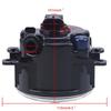 Car Fog Light H11 Halogen Bulbs Amber Light Foglamp Assembly 12V External Lights Auto Styling