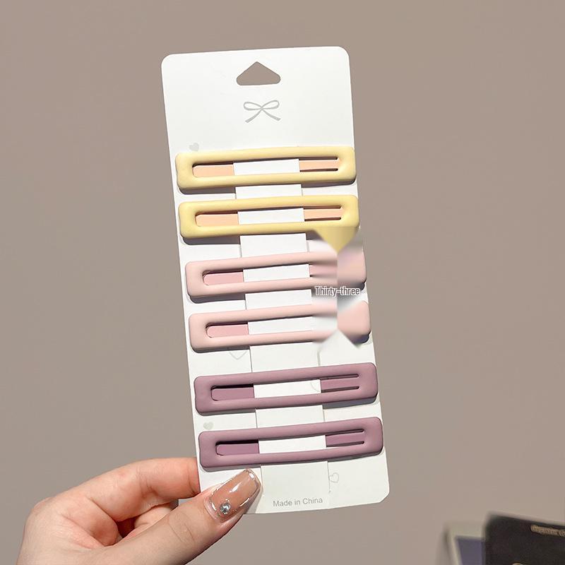 

Dopamine Color Hairpin: Women s Side Bangs & Baby-Friendly, No-Tug BB Clip - Versatile, Elegant Hair Accessory