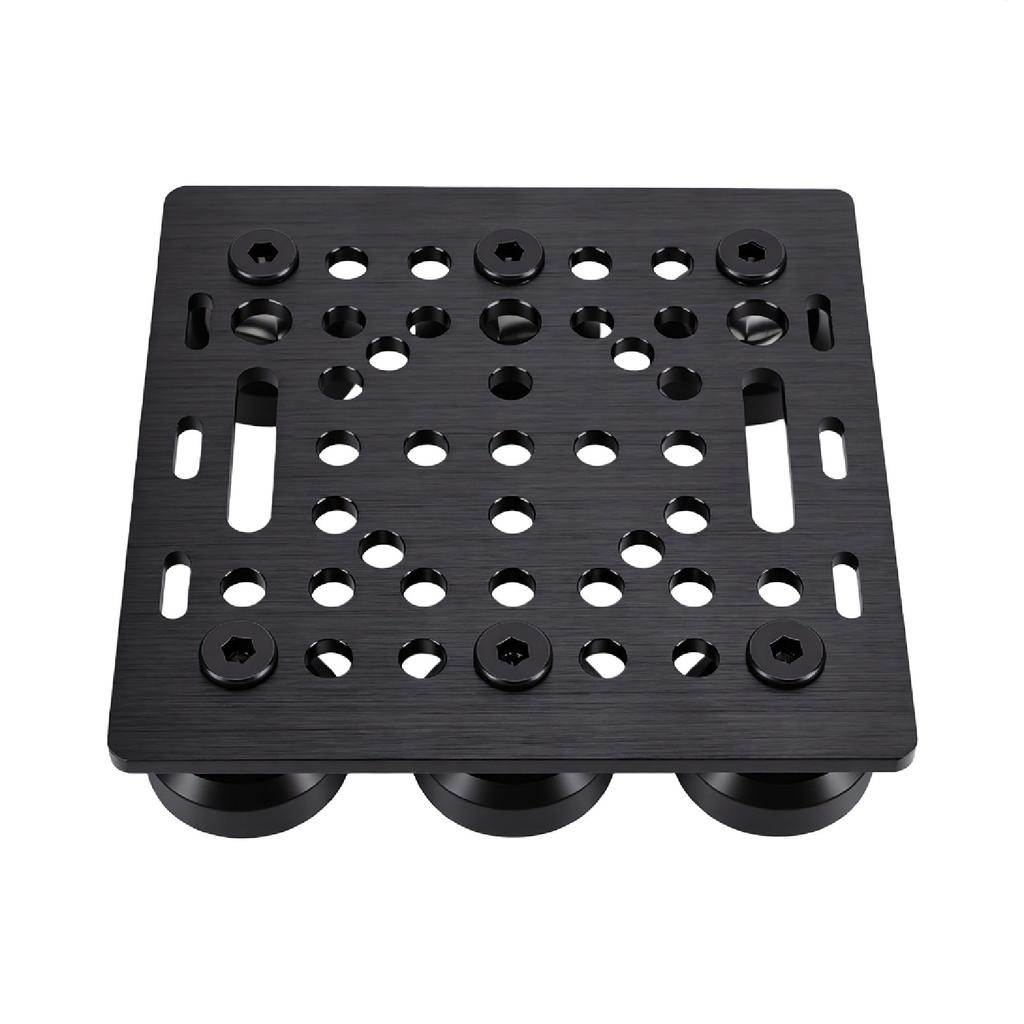 2Pcs Gantry Plate Kit V Wheel Plate Aluminum Extrusion Accessories for CNC 3D Printer