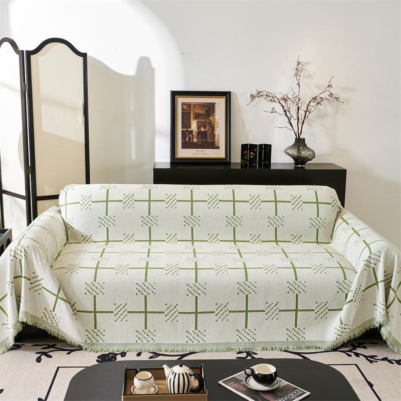 Modern High-end Sofa Cover Chenier Sofa Full Cover Towel Universal In All Seasons, Simple Sofa Blanket Cover Towel