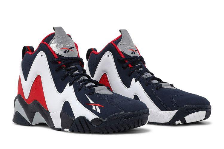 Чоловічі кросівки Reebok Kamikaze II USA (2020) Векторний Темно-синій/Білий-Векторний Червоний