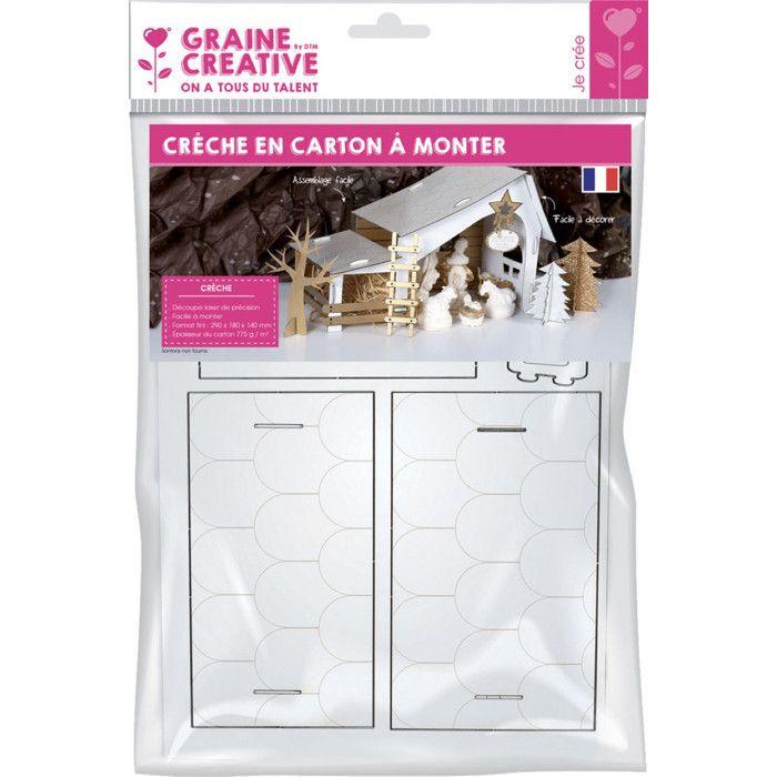 Crèche à monter soi-même carton 29 cm