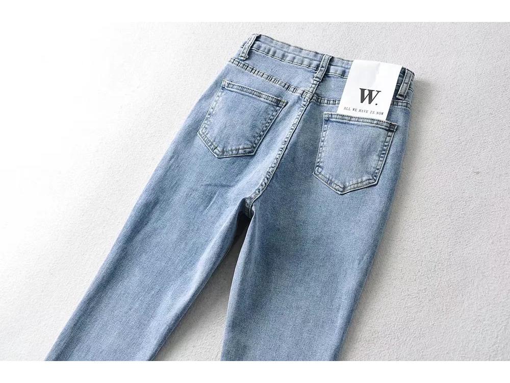 Women's High-Waisted Stretch Skinny Jeans - Slim Fit Hip-Lifting Pencil Pants