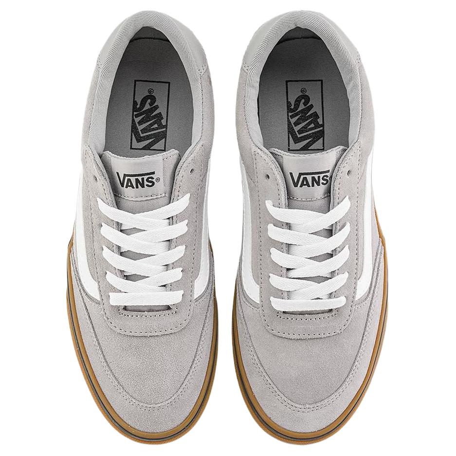 Vans Brooklyn Ls Comfortable Versatile Durable Low-Top Skate Shoes Men sneaker Gray VN000D7QKAQ