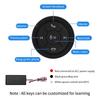 1pcs Car Steering Wheel GPS Wireless Smart Button Key Volume Remote Control General Steering Wheel Button Volume Remote Control