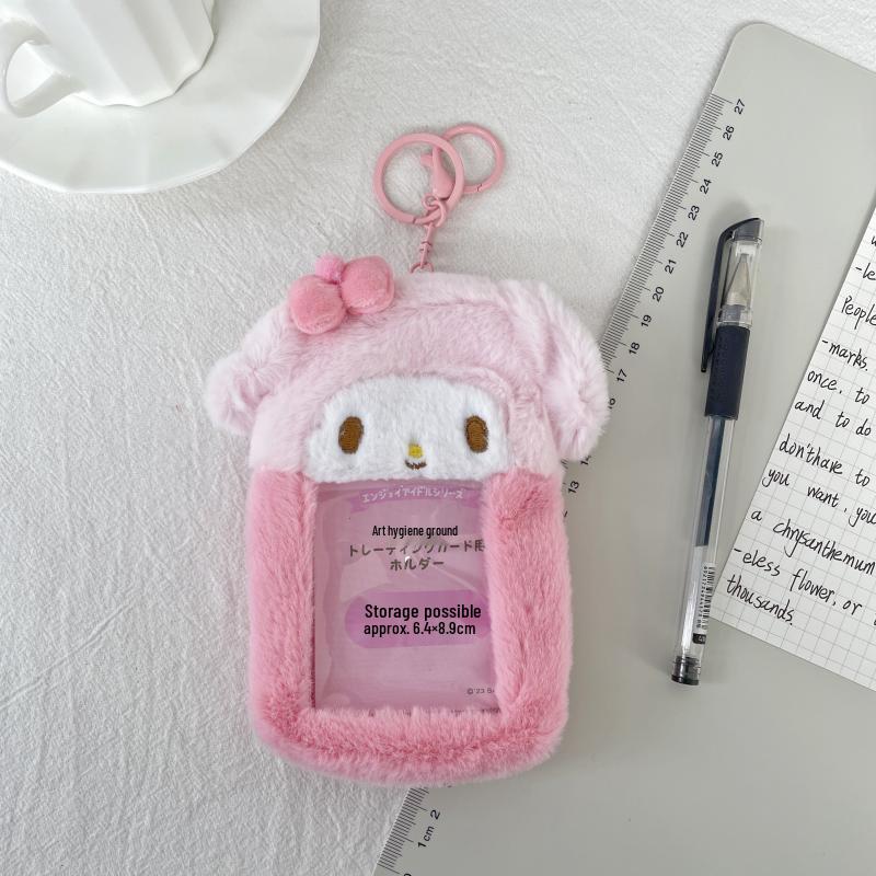 

Мультяшный брелок с животным: 3-дюймовый прозрачный держатель для карт и защитный рукав