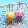 Fashion Octopus Toy Keyring Colorful Jellyfish Keyholder Anxiety Stress Relif