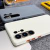 For Samsung Galaxy S26 S25 S24 Ultra Case Magnetic For MagSafe Matte Rock Sand Skin Feel Cover Soft Border Back Shell Non-Slip