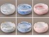 Nordic Retro Ceramic Ashtray - Large, Personalized, Trendy Blue Pink Design for Living Room