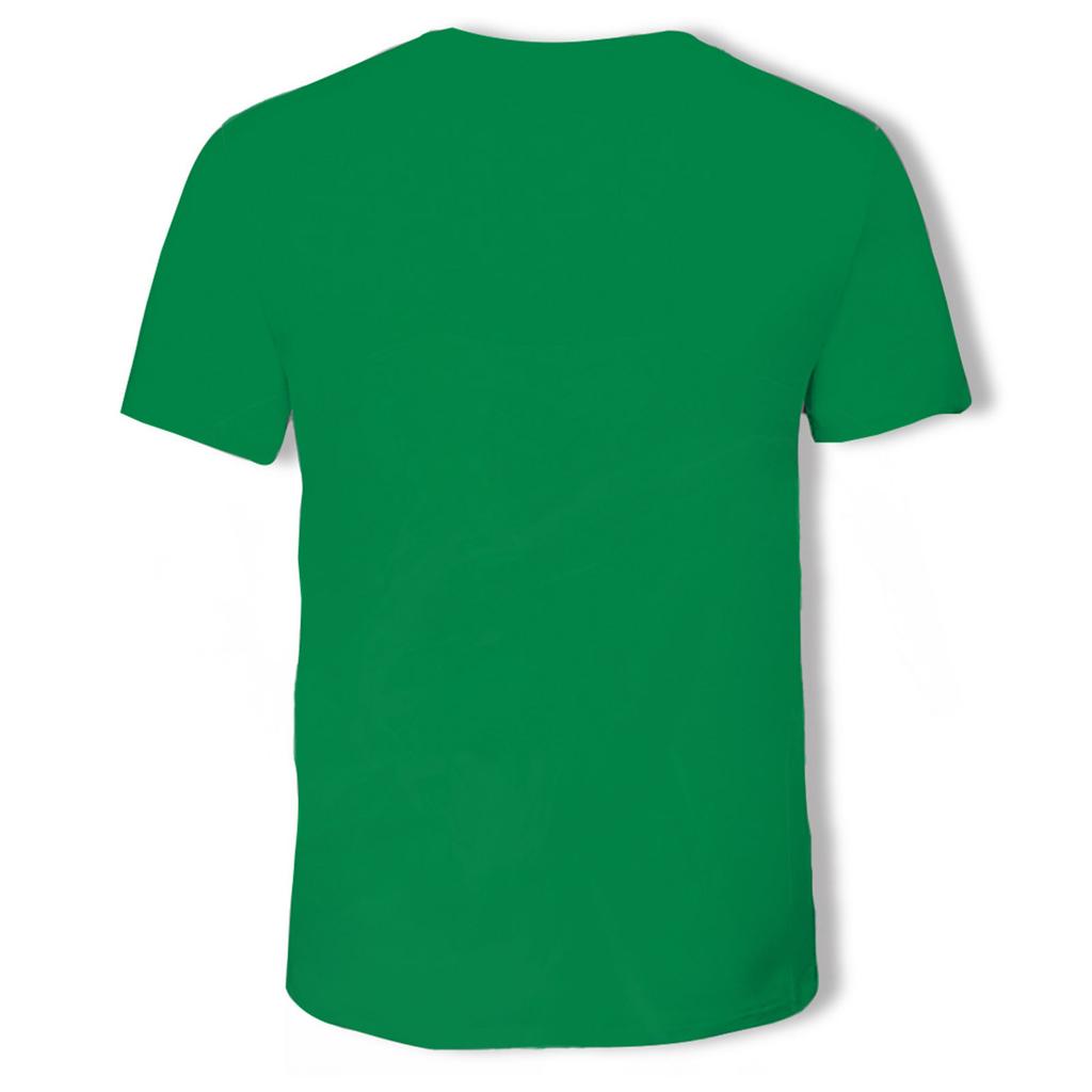 Boys Round Neck Short Sleeve 3D Printed Funny Pattern Casual T-Shirt Tops